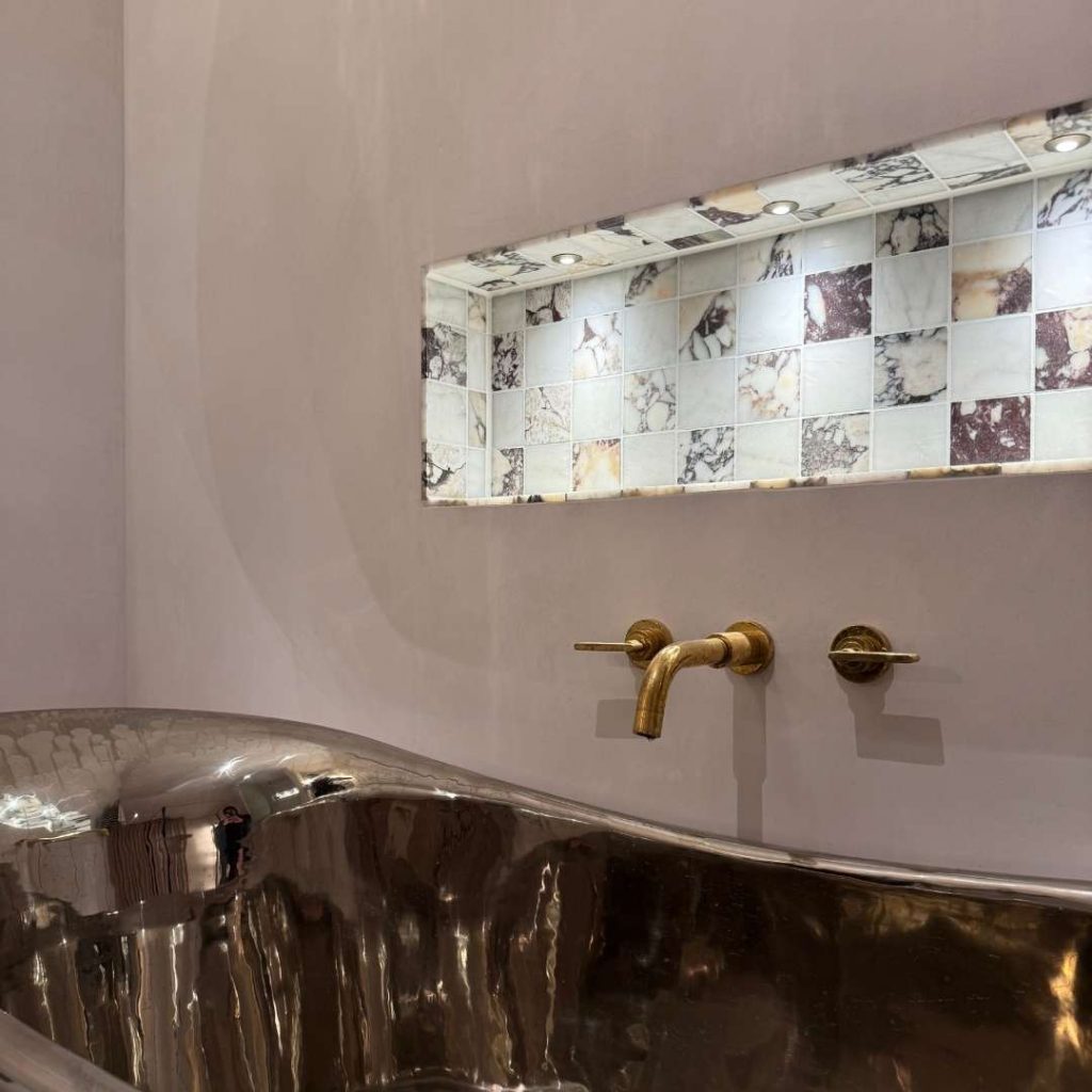 artisan tadelakt wet room dorking surrey
