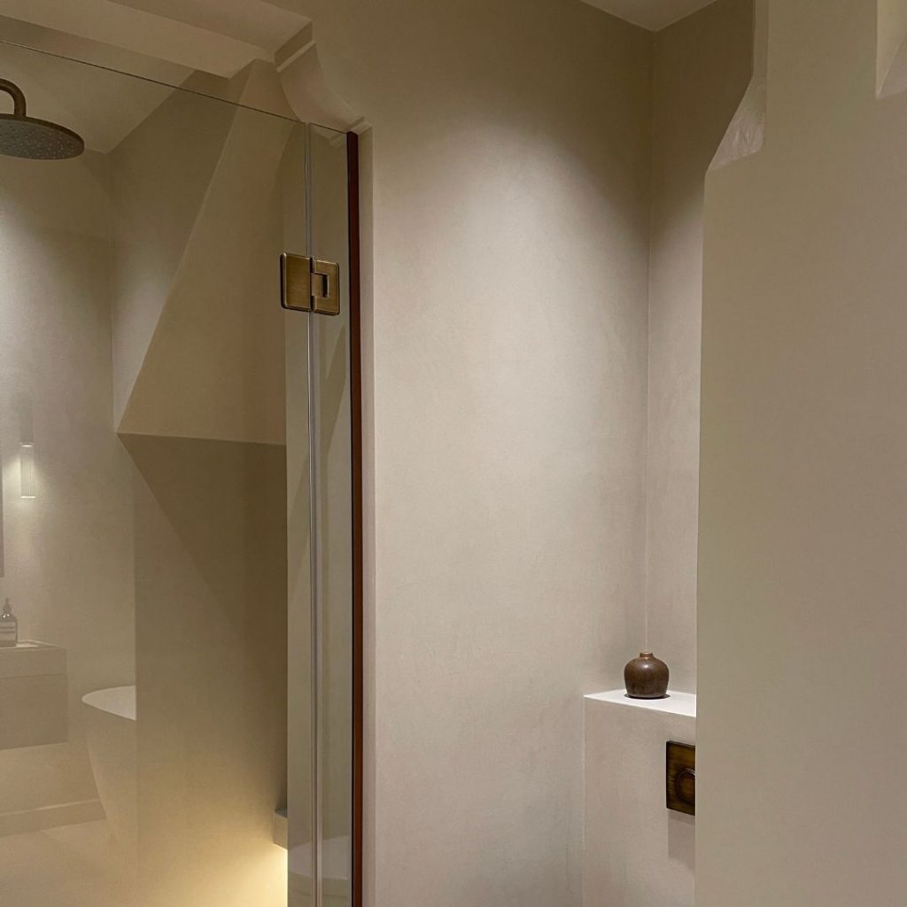 luxury forcrete bathroom knightsbridge london