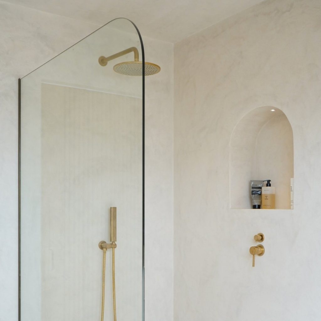 luxury forcrete shower richmond london