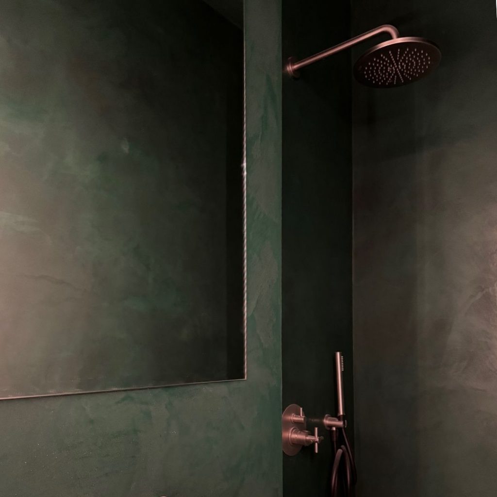 luxury tadelakt shower chelsea london